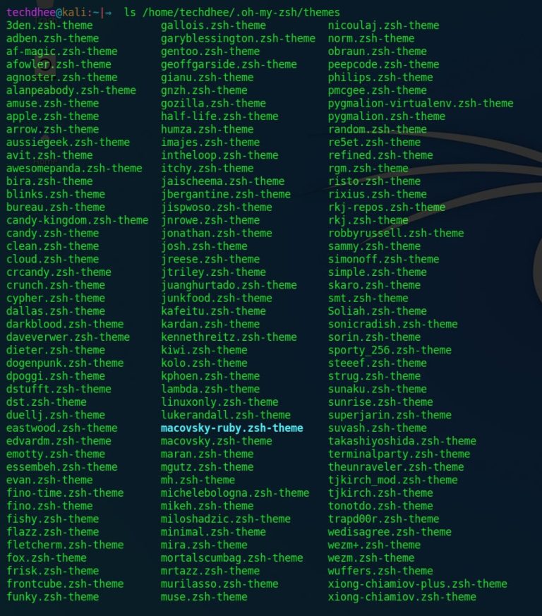 How To Install ZSH in Kali Linux Make Terminal Colorful TECH DHEE