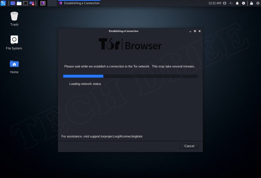 Install Tor Browser in Kali Linux