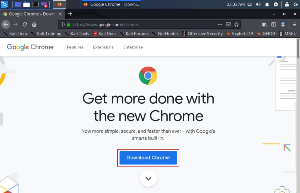 Download Google Chrome