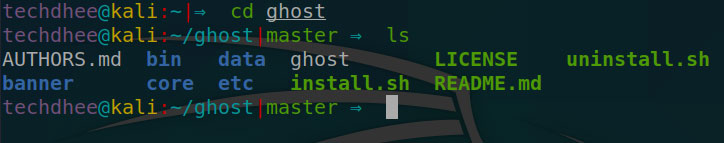 Ghost Framework Installation