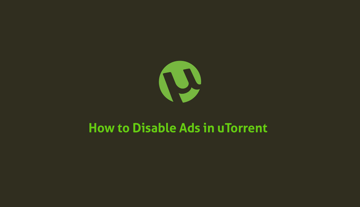 Disable Ads in uTorrent