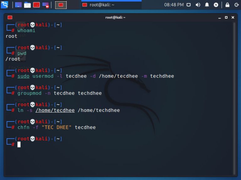 how-to-change-username-in-kali-linux-kali-linux-tutorial-tech-dhee