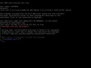 How to Fix Kali Linux tty1 Error - No GUI in Kali Linux - TECH DHEE