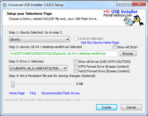 Universal USB Installer