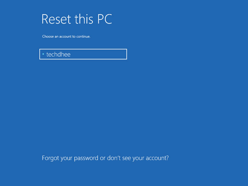 How to Reset Windows 10