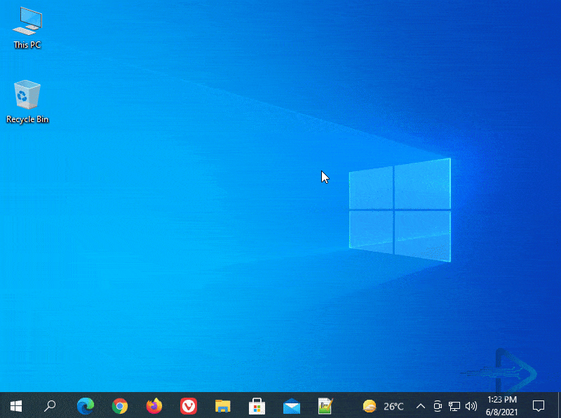 Windows 10 Reset this PC Settings